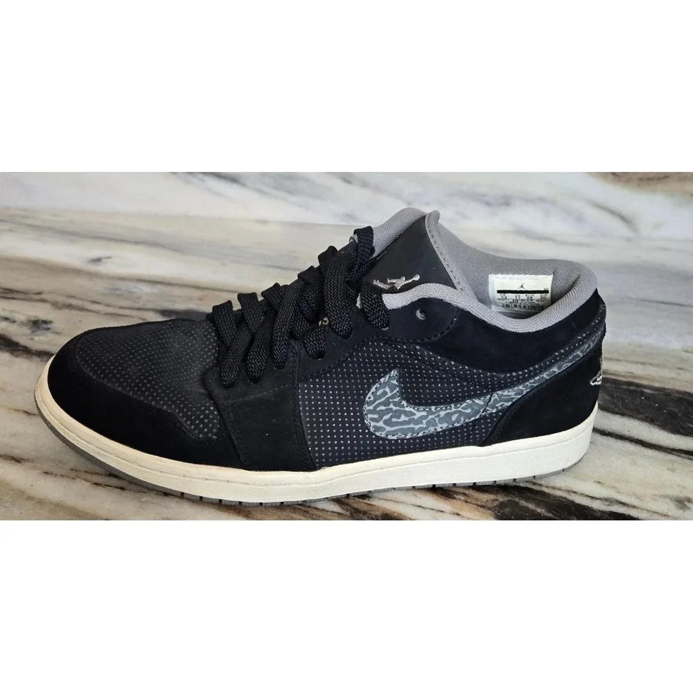 Size 12 - Air Jordan 1 Phat‎ Low Black Charcoal
